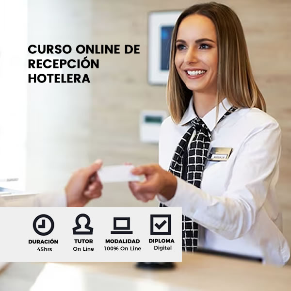 Curso E-learning de Recepción Hotelera